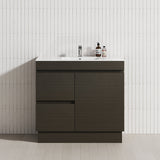 900mm Freestanding Bathroom Vanity with Legs/Kickboard 2-Drawer 1-Door Multi-Colour Cabinet Only
