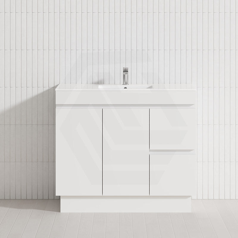 2-Drawer 2-Door 900mm Bathroom Freestanding Vanity Multi-Colour Cabinet Only
