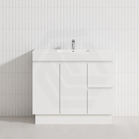 2-Drawer 2-Door 900mm Bathroom Freestanding Vanity Multi-Colour Cabinet Only