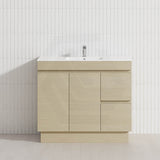 2-Drawer 2-Door Narrow 900mm Freestanding Bathroom Vanity Kickboard Multi-Colour Cabinet Only