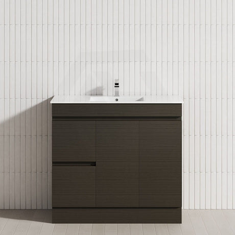 2-Drawer 2-Door 900mm Bathroom Freestanding Vanity Multi-Colour Cabinet Only