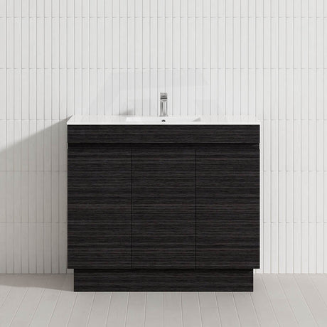 3-Door 900/1200mm Freestanding Bathroom Vanity with Kickboard 900/1200mm Single/Double Multi-Colour Cabinet Only