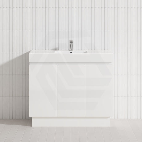 3-Door 900/1200mm Freestanding Bathroom Vanity with Kickboard 900/1200mm Single/Double Multi-Colour Cabinet Only
