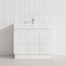 3-Door 900/1200mm Freestanding Bathroom Vanity with Kickboard 900/1200mm Single/Double Multi-Colour Cabinet Only