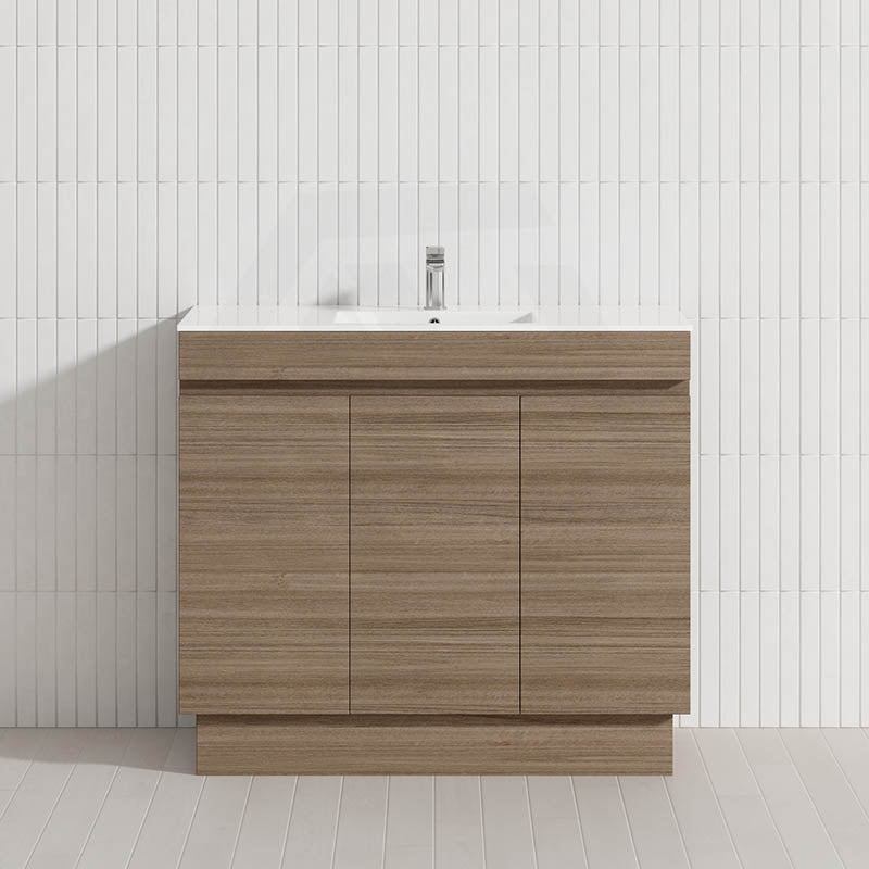 3-Door 900/1200mm Freestanding Bathroom Vanity with Kickboard 900/1200mm Single/Double Multi-Colour Cabinet Only