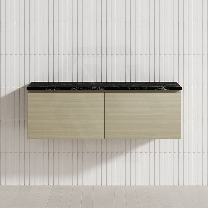 2-Drawer Flat 1200mm Bathroom Floating Wall Hung Vanity Cabinet Only Variant Colour Available