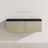 2-Drawer Flat 1200mm Bathroom Floating Wall Hung Vanity Cabinet Only Variant Colour Available