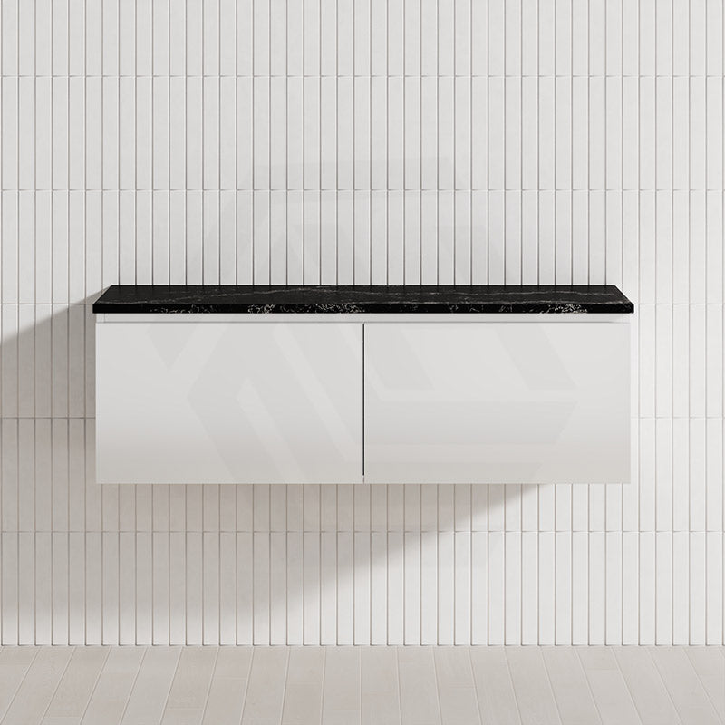 2-Drawer Flat 1200mm Bathroom Floating Wall Hung Vanity Cabinet Only Variant Colour Available