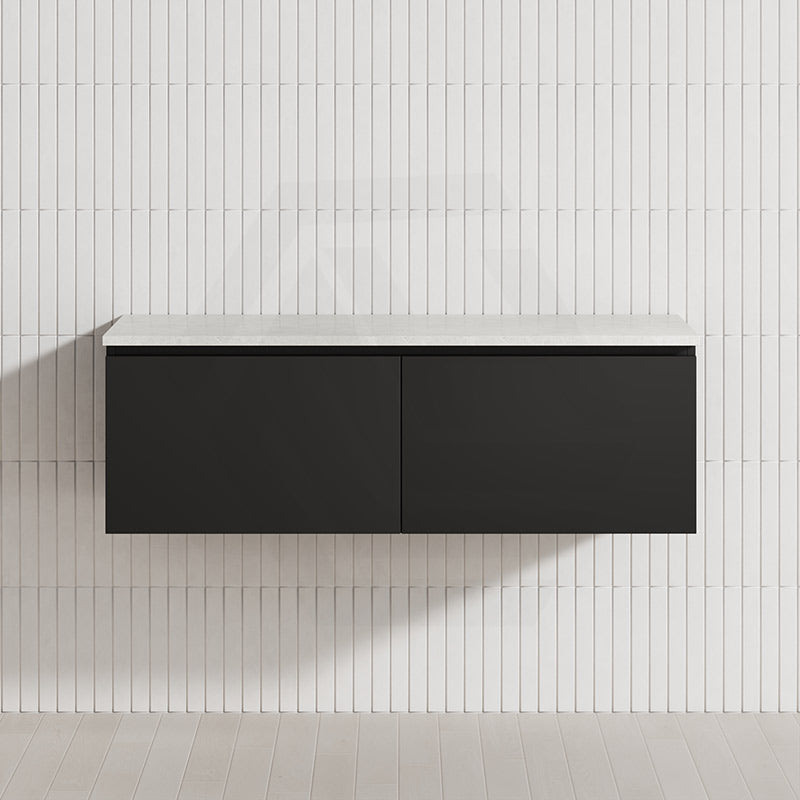 2-Drawer Flat 1200mm Bathroom Floating Wall Hung Vanity Cabinet Only Variant Colour Available