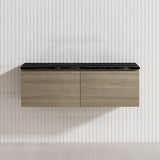 2-Drawer Flat 1200mm Bathroom Floating Wall Hung Vanity Cabinet Only Variant Colour Available