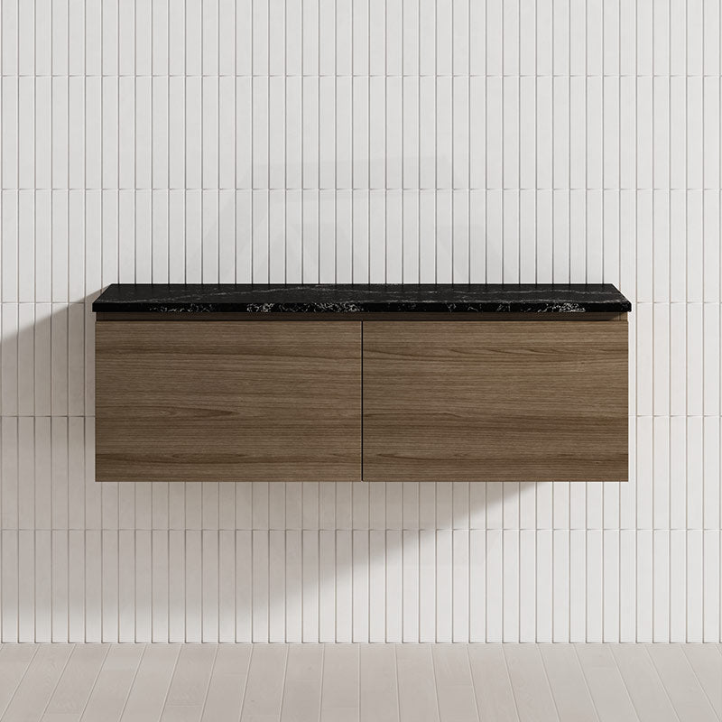 2-Drawer Flat 1200mm Bathroom Floating Wall Hung Vanity Cabinet Only Variant Colour Available