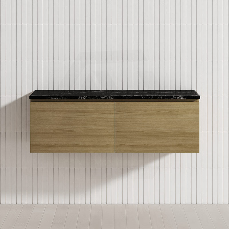 2-Drawer Flat 1200mm Bathroom Floating Wall Hung Vanity Cabinet Only Variant Colour Available