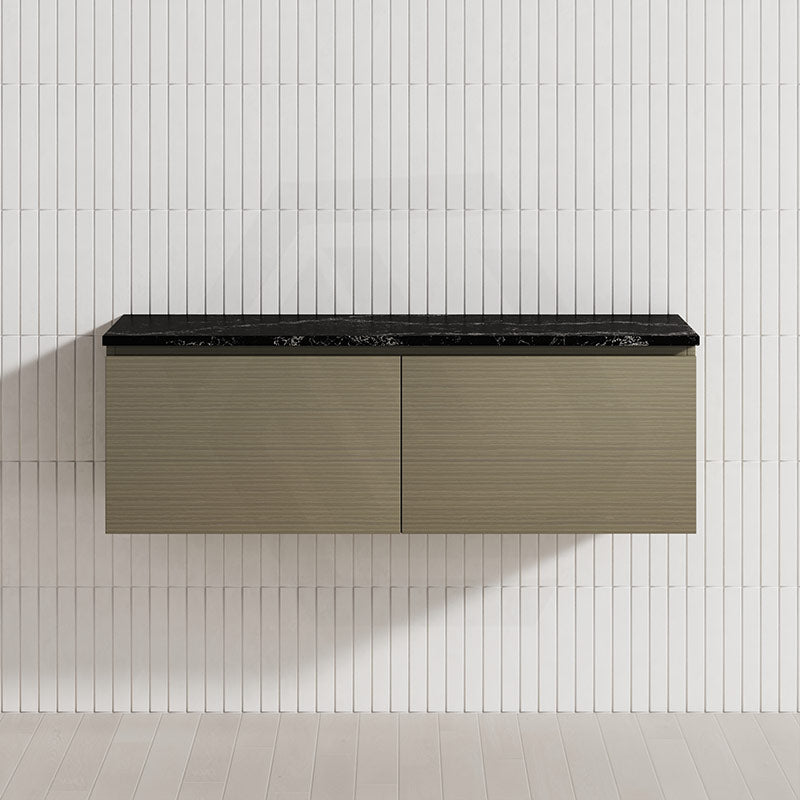 2-Drawer Flat 1200mm Bathroom Floating Wall Hung Vanity Cabinet Only Variant Colour Available