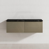 2-Drawer Flat 1200mm Bathroom Floating Wall Hung Vanity Cabinet Only Variant Colour Available