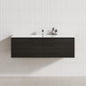 2-Drawer Flat 1200/1500/1800Mm Wall Hung Bathroom Floating Vanity Multi-Colour Cabinet Only Vanities