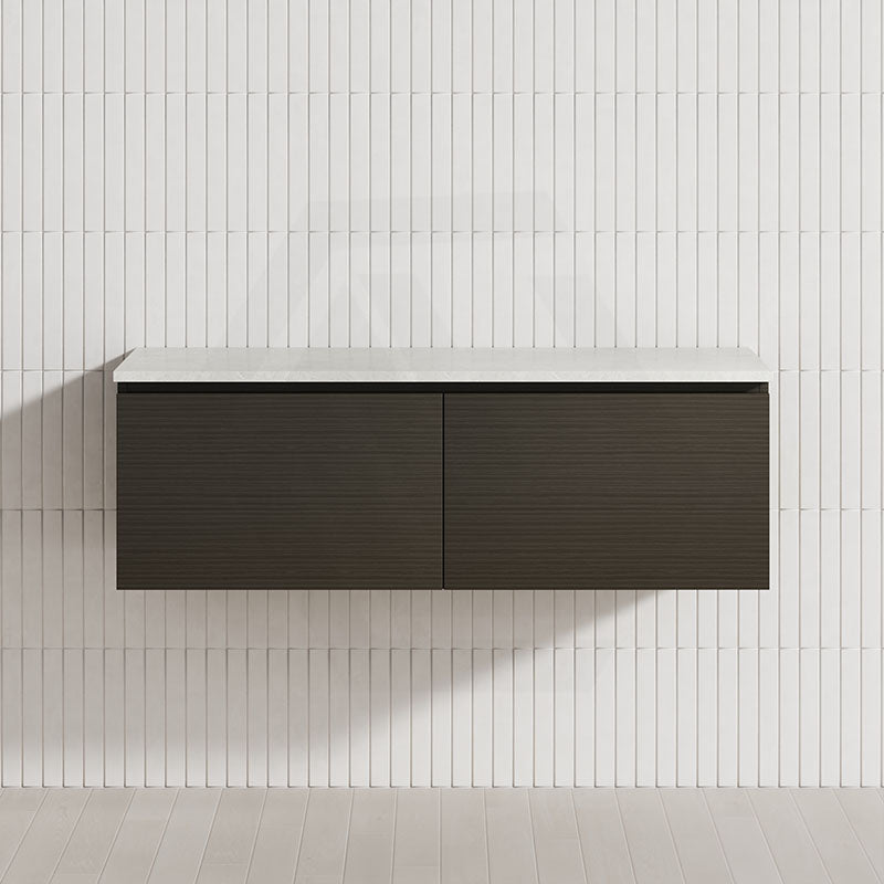 2-Drawer Flat 1200mm Bathroom Floating Wall Hung Vanity Cabinet Only Variant Colour Available