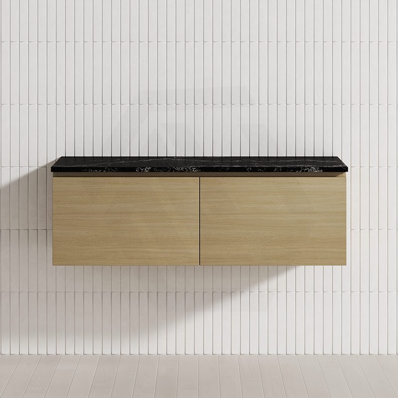 2-Drawer Flat 1200mm Bathroom Floating Wall Hung Vanity Cabinet Only Variant Colour Available