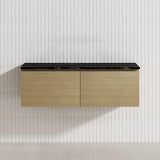 2-Drawer Flat 1200mm Bathroom Floating Wall Hung Vanity Cabinet Only Variant Colour Available