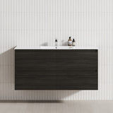 4-Drawer 1200/1500/1800Mm Wall Hung Bathroom Floating Vanity Multi-Colour Cabinet Only Vanities