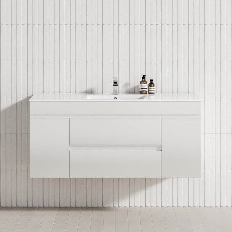 Gloss White Cabinet Finish