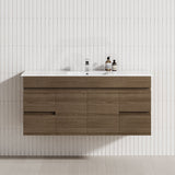 MACH 1200mm Notaio Walnut Wall Hung Vanity