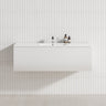 1-Drawer 600/750/900/1200Mm Wall Hung Bathroom Floating Vanity Single Bowl Multi-Colour Cabinet Only