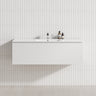 1-Drawer 600/750/900/1200Mm Wall Hung Bathroom Floating Vanity Single Bowl Multi-Colour Cabinet Only