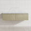 2-Drawer Flat 1200/1500/1800Mm Wall Hung Bathroom Floating Vanity Multi-Colour Cabinet Only Vanities