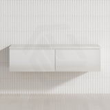 2-Drawer Flat 1500mm Bathroom Floating Wall Hung Vanity Cabinet Only Variant Colour Available
