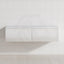 2-Drawer Flat 1200/1500/1800Mm Wall Hung Bathroom Floating Vanity Multi-Colour Cabinet Only Vanities