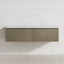 2-Drawer Flat 1200/1500/1800Mm Wall Hung Bathroom Floating Vanity Multi-Colour Cabinet Only Vanities