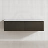2-Drawer Flat 1200/1500/1800Mm Wall Hung Bathroom Floating Vanity Multi-Colour Cabinet Only Vanities