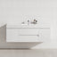 2 Doors Middle Drawers 1200/1500/1800Mm Wall Hung Bathroom Floating Vanity Multi-Colour Cabinet