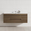 2 Doors Middle Drawers 1200/1500/1800Mm Wall Hung Bathroom Floating Vanity Multi-Colour Cabinet