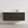 2 Doors Middle Drawers 1200/1500/1800Mm Wall Hung Bathroom Floating Vanity Multi-Colour Cabinet