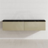 2-Drawer Flat 1800mm Bathroom Floating Wall Hung Vanity Cabinet Only Variant Colour Available