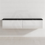 2-Drawer Flat 1800mm Bathroom Floating Wall Hung Vanity Cabinet Only Variant Colour Available