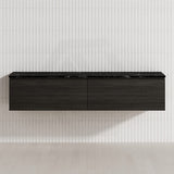 2-Drawer Flat 1800mm Bathroom Floating Wall Hung Vanity Cabinet Only Variant Colour Available