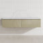 2-Drawer Flat 1200/1500/1800Mm Wall Hung Bathroom Floating Vanity Multi-Colour Cabinet Only Vanities