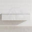 2-Drawer Flat 1200/1500/1800Mm Wall Hung Bathroom Floating Vanity Multi-Colour Cabinet Only Vanities