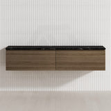 2-Drawer Flat 1800mm Bathroom Floating Wall Hung Vanity Cabinet Only Variant Colour Available