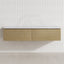 2-Drawer Flat 1200/1500/1800Mm Wall Hung Bathroom Floating Vanity Multi-Colour Cabinet Only Vanities