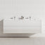 4-Drawer 1200/1500/1800Mm Wall Hung Bathroom Floating Vanity Multi-Colour Cabinet Only Vanities
