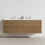 4-Drawer 1200/1500/1800Mm Wall Hung Bathroom Floating Vanity Multi-Colour Cabinet Only Vanities