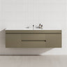 2 Doors Middle Drawers 1200/1500/1800Mm Wall Hung Bathroom Floating Vanity Multi-Colour Cabinet