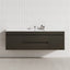 2 Doors Middle Drawers 1200/1500/1800Mm Wall Hung Bathroom Floating Vanity Multi-Colour Cabinet