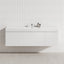 4-Door Wall Hung Bathroom Floating Vanity Double Bowls Multi-Colour Cabinet Only 1800Mm(Double Bowl)