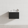 1-Drawer 600/750/900/1200mm Wall Hung Bathroom Floating Vanity Single Bowl Multi-Colour Cabinet Only