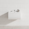 1-Drawer 600/750/900/1200Mm Wall Hung Bathroom Floating Vanity Single Bowl Multi-Colour Cabinet Only