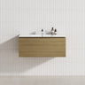 1-Drawer 600/750/900/1200Mm Wall Hung Bathroom Floating Vanity Single Bowl Multi-Colour Cabinet Only